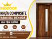 Cửa Nhựa Composite Tại Trảng Dài, Biên Hòa   Giá Tận Xưởng 