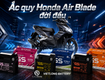 Ắc Quy Honda Air Blade 2007   2010 Dùng Loại Nào  Thông Số Chuẩn Và Những...