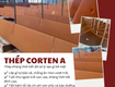 Thép corten a un  thép kháng thời tiết : giải pháp kiến trúc và...