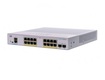 Switch cisco cbs220 16t 2g eu  gigabit 1000mbps/ 16 cổng/ 2 sfp/ vỏ kim...