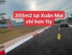 80m  đủ pháp lý cộng thêm khoảng không xung quanh tạo nên tổng thể gần 350m 
