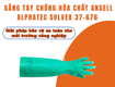 Găng Tay Chống Hóa Chất Ansell AlphaTec Solvex 37 676   Giải pháp bảo vệ an toàn...
