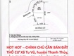 Hot hot   chính chủ cần bán đất thổ cư xã tu vũ, huyện thanh thủy, tỉnh...