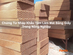 Chứng từ nhập khẩu tấm làm mát bằng giấy trong nông nghiệp 