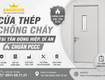 Cửa thép chống cháy tại tân đông hiệp, dĩ an chuẩn pccc