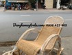 Ghế bập bênh đan kín mây tự nhiên