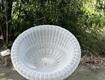 Ghế mây nhựa tròn để ban công