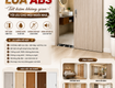 Cửa Lùa ABS   Giải pháp tiết kiệm không gian hiện đại 