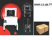 Máy quấn băng keo thùng dạng tròn, máy dán băng keo thùng carton quấn tròn...