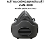 Mặt nạ chống bụi nửa mặt vian 370d giải pháp an toàn cho hô...