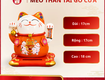 Mèo thần tài 30cm   mẫu trang trí nổi bật cho cửa hàng và...