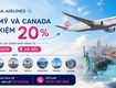 đặt vé china airlines hôm nay, tiết kiệm đến 20 