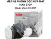 Mặt nạ nửa mặt phòng độc VIAN 370P   Giải pháp bảo vệ hô hấp an toàn...