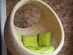 Ghế xích đu mây nhựa đan kín 