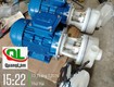Máy bơm hóa chất 32FV 11D vật liệu PVDF bơm được H2SO4 nồng độ 98  bomhoachat 