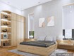 Combo phòng ngủ gỗ công nghiệp phủ melamine cao cấp