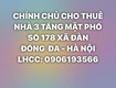 Chính chủ cho thuê nhà 3 tầng mặt phố Xã Đàn   Văn Miếu Quốc Tử Giám...