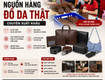 đồ da chuyên xuất khẩu tuyển sỉ toàn quốc