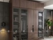 Tủ áo cánh kính gỗ công nghiệp cánh mở sang trọng