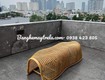 Băng ghế mây caro decor