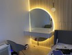 Những mẫu gương trang điểm bán nguyệt đẹp và hiện đại 