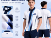 Áo PoLo Cầu Lông Chạm Cầu 