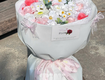 Bó Hoa Hồng Sáp Mix Cúc Họa Mi Tone Pastel Cao Cấp 