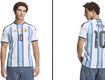 Các mẫu áo đấu đội tuyển Argentina qua các mùa 