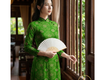 Vải áo dài họa tiết cổ điển