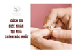Cách đo size nhẫn đôi bạc chuẩn xác ngay tại nhà