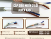 Cáp mềm, cáp điều khiển altek kabel 2x0.5/ 2x0.75/ 2x1.0/2x1.5