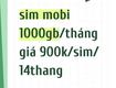 Siêu sim 5g mobifone 33gb/ngày dùng 14 tháng ko phải nạp tiền