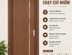 Cửa composite chạy chỉ nhôm    điểm nhấn sang trọng cho không gian...