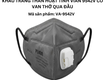 Khẩu trang than hoạt tính vian 9542v có van thở qua đầu lọc...