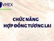 Chức năng của hợp đồng tương lai. 