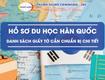 Hồ sơ du học hàn quốc 2026: trọn bộ hướng dẫn và checklist chi tiết...