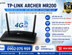 Bộ phát wifi 4g tp link mr200 chính hãng