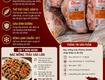 Thịt Nạc Mông Trâu Ấn Độ   Rump Steak Nhiều Nạc, Ít Mỡ 