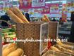 Thùng đựng đồ nhựa giả mây 