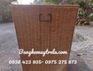 Giỏ vuông mây nhựa tròn 