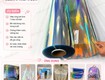 Pvc ánh kim bảy màu   lấp lánh, nổi bật, sản phẩm bán chạy nhất 