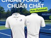 Polo pickleball chuẩn form, chuẩn chất