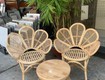 Ghế mây tự nhiên cánh hoa
