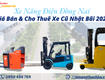 Xe nâng điện đồng nai kinh nghiệm lựa chọn cho doanh nghiệp