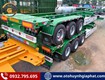 Mooc cổ cò cimc dongyue patec 3 trục 45 feet tải 32.85 tấn mẫu mới...