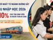 Tân sinh viên nhập học 2026: săn ngay vé tàu giảm 10