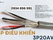 Cáp tín hiệu vặn xoắn 3 Pair 20 AWG   Phân phối Đà Nẵng, Huế, Quãng Ngãi...