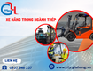 Xe nâng cho ngành thép và cơ khí nặng: lựa chọn phù hợp