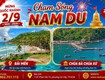 Lễ quốc khánh 2/9 chạm sóng nam du 2 ngày 2...