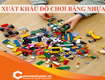 Thủ tục xuất khẩu đồ chơi bằng nhựa